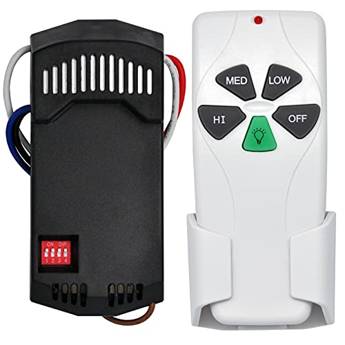 Universal Ceiling Fan Remote Control Kit for Multiple Brands