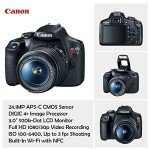 Canon EOS Rebel T7 DSLR Camera Bundle with Lenses