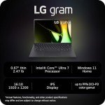 LG gram 14" Lightweight Laptop with Intel Core Ultra 7