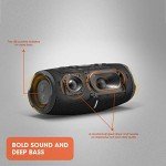 JBL Charge 5 Waterproof Bluetooth Speaker - Black