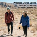 MusiBaby Waterproof Bluetooth Speaker - 24H Playtime