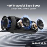 Portable Bluetooth Speaker with Deep Bass & RGB Lights