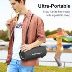 Portable Bluetooth Speaker with Deep Bass & RGB Lights