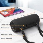 Portable Bluetooth Speaker with Deep Bass & RGB Lights