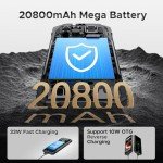 DOOGEE Fire 6 Max 5G Rugged Smartphone with Camera