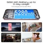 Xgody Mate 60: 6.79" HD Smartphone, 4G, 128GB