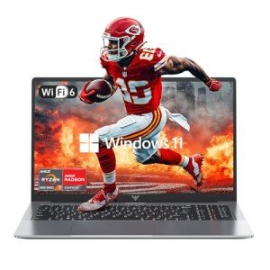 KAIGERR Ryzen 7 Gaming Laptop - 16GB RAM, 512GB SSD