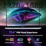 KAIGERR 2025 Gaming Laptop with Intel Quad-Core