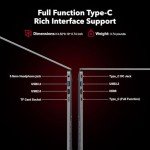 KAIGERR Ryzen 7 Gaming Laptop - 16GB RAM, 512GB SSD