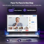 KAIGERR 2025 Gaming Laptop with Intel Quad-Core