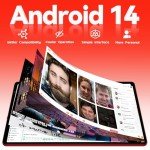 SKYEGG 10.1" Android 14 Tablet with Keyboard