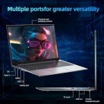 Jumper 2025 Laptop: Intel 8-Core, 16GB RAM, 512GB SSD