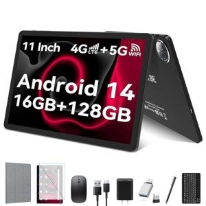 2025 11" Android 14 Tablet with 16GB RAM