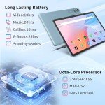 10-Inch Android Tablet with Keyboard and Accessories