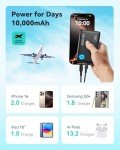Lightweight 10000mAh PD Power Bank Charger