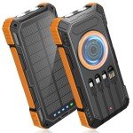 Solar Power Bank with 49800mAh Fast Charging