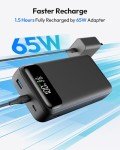 ADDTOP 65W Power Bank 20000mAh Fast Charger