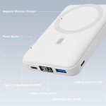 AOGUERBE 10000mAh Magnetic Wireless Power Bank