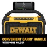 DEWALT 20V MAX Bluetooth Jobsite Speaker