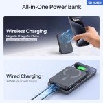 MagSafe Wireless Power Bank 12000mAh with Stand