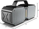 BUGANI 60W Waterproof Bluetooth 5.3 Speaker