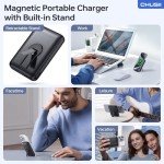 MagSafe Wireless Power Bank 12000mAh with Stand
