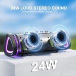 Vanzon V40 Portable Bluetooth Speaker with 24W Sound