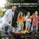 Vanzon V40 Portable Bluetooth Speaker with 24W Sound