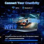 Naclud 18.5" Windows 11 Laptop with 32GB RAM