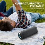 Vanzon V40 Portable Bluetooth Speaker with 24W Sound