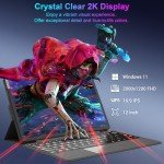 Jumper 2025 2-in-1 Touchscreen Laptop/Tablet 12
