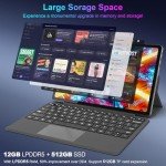 Jumper 2025 2-in-1 Touchscreen Laptop/Tablet 12