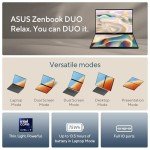 ASUS Zenbook DUO 14" OLED Touchscreen Laptop