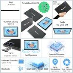 ANTEMPER Tavoletta 13 Smartphone Tablet Combo