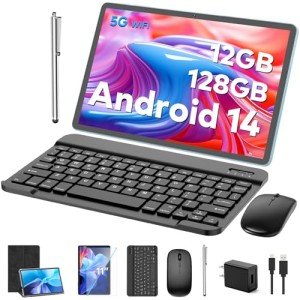 11-inch Android 14 Tablet with Keyboard and Accessories