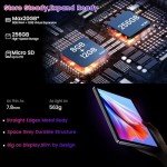 12" Android 14 Tablet with 256GB Storage