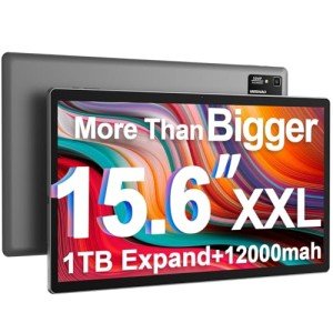 15.6" Android Tablet with 1080P Display and 6GB RAM