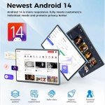 11-inch Android 14 Tablet with Keyboard and Accessories