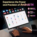 15.6" Android Tablet with 1080P Display and 6GB RAM