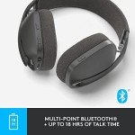 Logitech Zone Vibe 100 Wireless Noise-Canceling Headphones