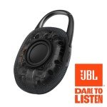 JBL Clip 5: Portable Waterproof Bluetooth Speaker (Black)