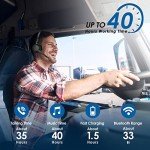 Mopchnic Wireless Bluetooth Headset with Microphone