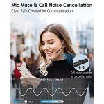 MONODEAL Wireless Bone Conduction Headphones with Mic