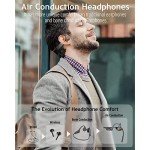 MONODEAL Wireless Bone Conduction Headphones with Mic