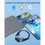 MONODEAL Wireless Bone Conduction Headphones with Mic