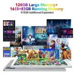 Android 13 Tablet with 128GB, 10.1" Display