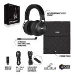 Corsair Virtuoso RGB Wireless Gaming Headset - Black