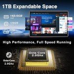Oangcc 10" Android 13 Tablet with 14GB RAM