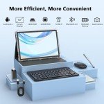10-Inch Android Tablet with Keyboard & Accessories