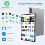 10-Inch Android Tablet with Keyboard & Accessories